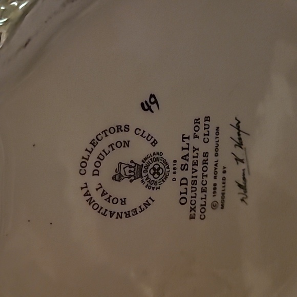 Royal Dalton old salt tea pot - Picture 7 of 7